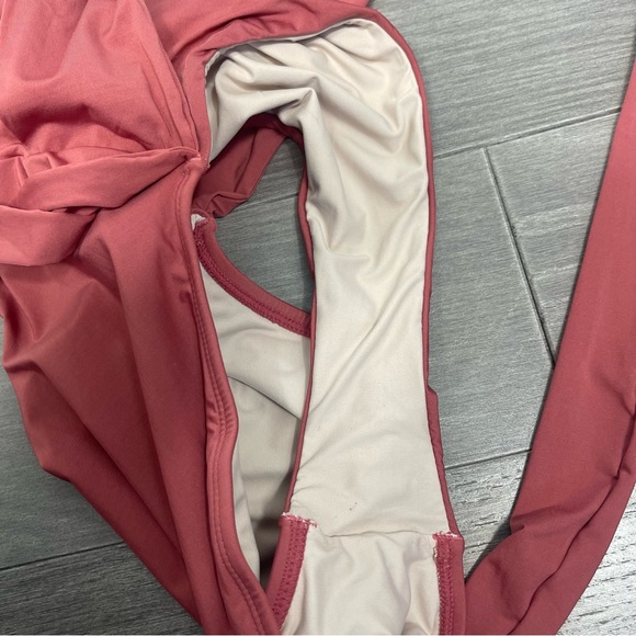 PQ x REVOLVE Alex One Piece Swimsuit in Henna L Large Bikini Beach Pool Coastal - Picture 8 of 12